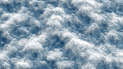 Obraz premium Hyper-detailed seamless cloud texture, sparkling summer sky ripples in a dreamy atmosphere.