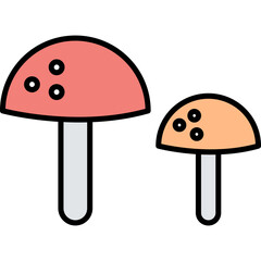 Mushrooms Icon