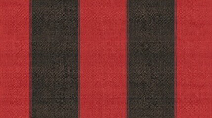 Fototapeta premium Red and Black Vertical Stripe Textile Pattern Abstract Geometric Composition, Fabric Texture Design Textile design, fabric pattern
