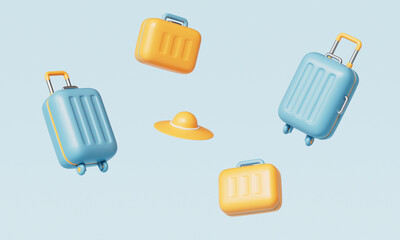 여행 러기지 캐리어 가방 아이콘 Travel Luggage Bag Icon © asri80
