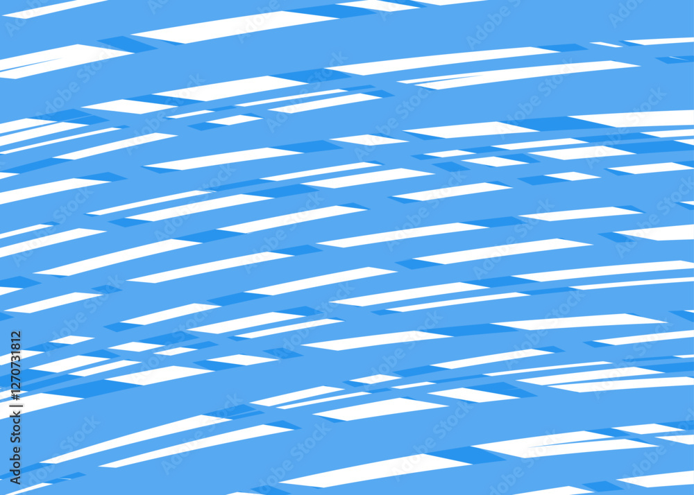 Poster abstract background with irregular stripe pattern