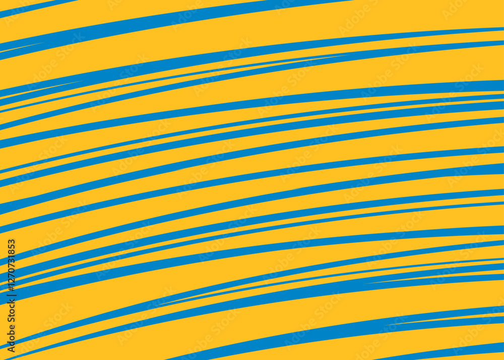 Poster minimalist background with abstract curved stripe pattern