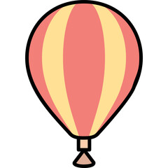 Obraz premium Balloon Vector Icon
