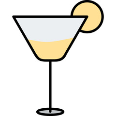 Cocktail Drink Vector Icon