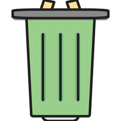 Garbage Vector Icon