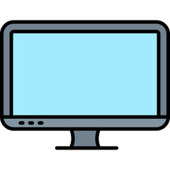 Fototapeta premium Lcd Icon