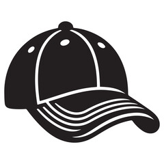 Baseball Cap Vector Illustration Casual Headwear Style and Fashion