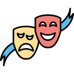 Theater Masks Icon