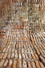 Texture of the brick walls     