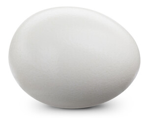 Egg isolated on white background