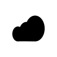 Cloud icon vector illustration. cloud sign and symbol
