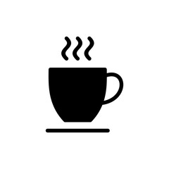 coffee cup icon vector illustration. cup a coffee sign and symbol