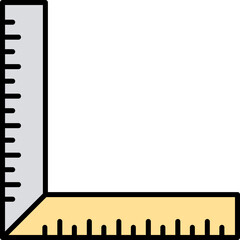 square Ruler Icon