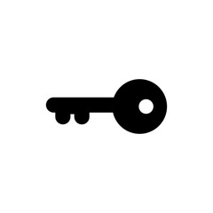 Key icon vector illustration. Key sign and symbol.