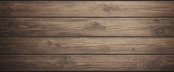 Fototapeta premium Brown wood with a pronounced grain texture, creating a rustic, natural pattern.