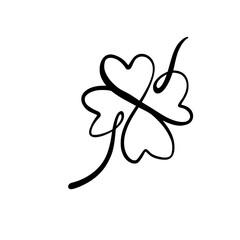 Clover leaf St. Patrick's Day Shamrock 