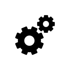 setting Icon vector illustration. Cog settings sign and symbol. Gear Sign