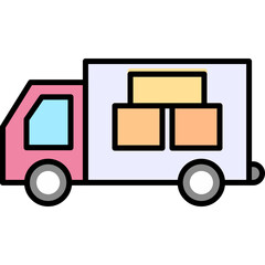 Logistics Car Icon