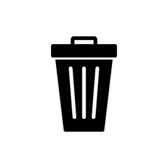 Trash icon vector illustration. trash can icon. delete sign and symbol.