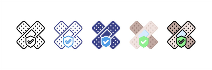 Patch Multistyle Icon Set