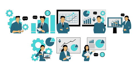 Business Analyst Concept illustration