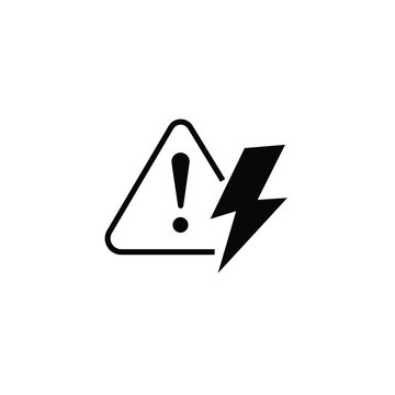 recommend clip art: Danger warning icon. Risk sign. Sign of lightning. Electricity icon. Over voltage. Transformer pictogram. Alert sign. Danger sign. Electrical safety. High