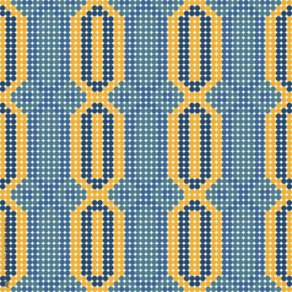 Aufkleber seamless vector pattern. background with geometric figures. can be used for wallpaper, pattern fills