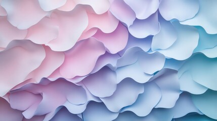 Pastel paper wave background, abstract design, texture, gradient, website, design