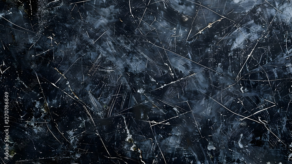 Poster abstract dark textured background with scratches and lines, suitable for artistic or design projects