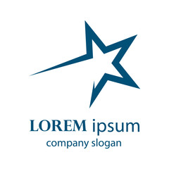 successful victory star logo design