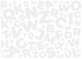 Alphabet pattern design