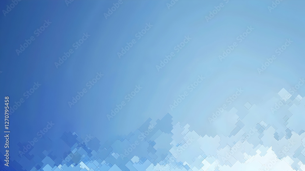 Poster abstract blue gradient background with soft textures and subtle patterns for design use