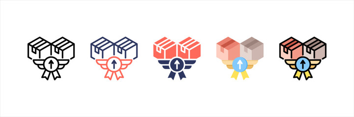 Product Development Multistyle Icon Set