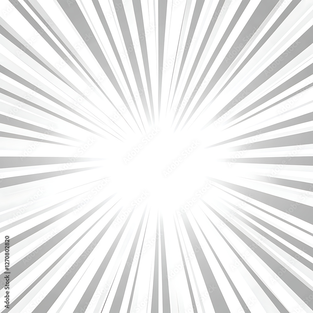 Poster Radial Speed Lines Background Effect Illusion of Motion and Acceleration Design Element Bursting Rays