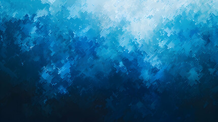 Obraz premium Abstract blue and turquoise textured background resembling ocean waves and depths