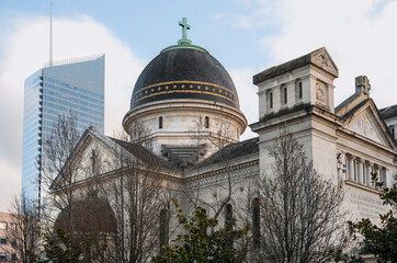 The Chapel of the Glorious Cross or Chapelle de la Sainte Croix in Lyon (France).