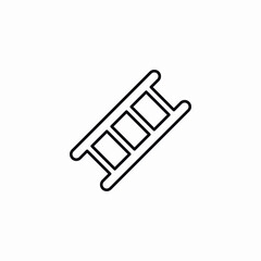 construction ladder tool icon vector sign