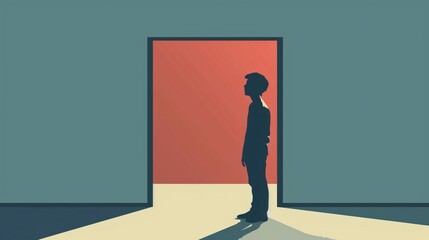 Obraz premium Tourette Syndrome Illustration for Medical Education and Awareness