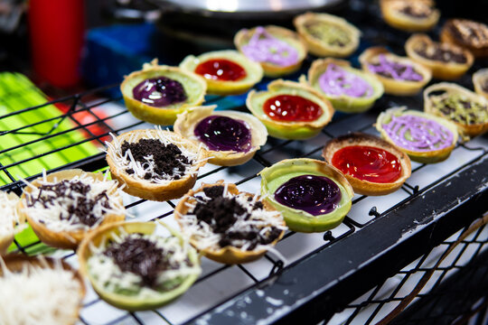 Kue cubit is a typical Indonesian snack.