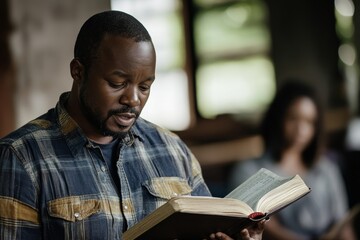 Man Explaining Gospel, 