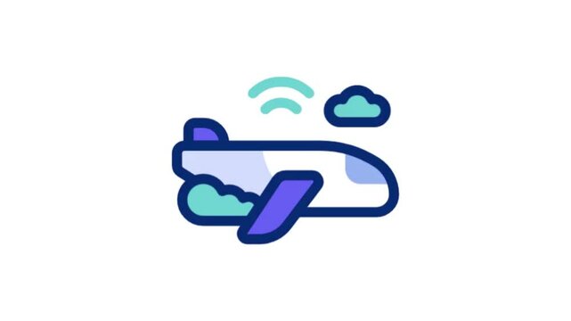 vector illustration of a swimming pool icon
