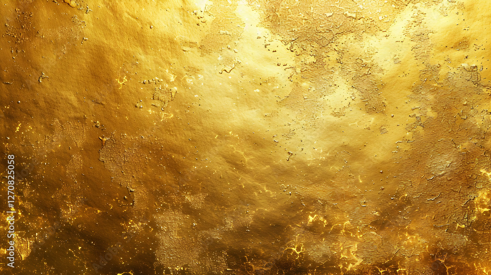 Poster textured golden surface with intricate patterns and subtle variations, suggesting warmth and depth