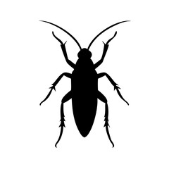  High-Quality Insect Icon Silhouette for Designers"