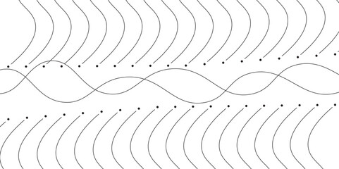 Modern Abstract Vector Wave Design with Dynamic Curves and Geometric Line Patterns Background. Spiral and Zigzag Line Art with Trendy Squiggle Patterns for a Unique Graphic Design Concept.