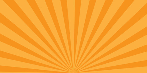 Radiant Sunburst Illustration with Fiery Solar Rays, Warm Summer Glow, and Abstract Sunshine Background design. Vector Starburst Design with a Shimmering Solar Backdrop.