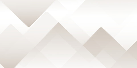 Abstract white tringle diamond shapes background .white modern technology concept geometric line vector background.
