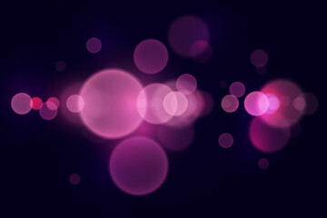 Magic bokeh and lights. Abstract bright effect of light and flash.