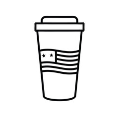 coffee cup vector illustration