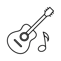 acoustic guitar icon