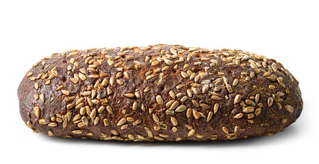 freshly baked bread with seeds